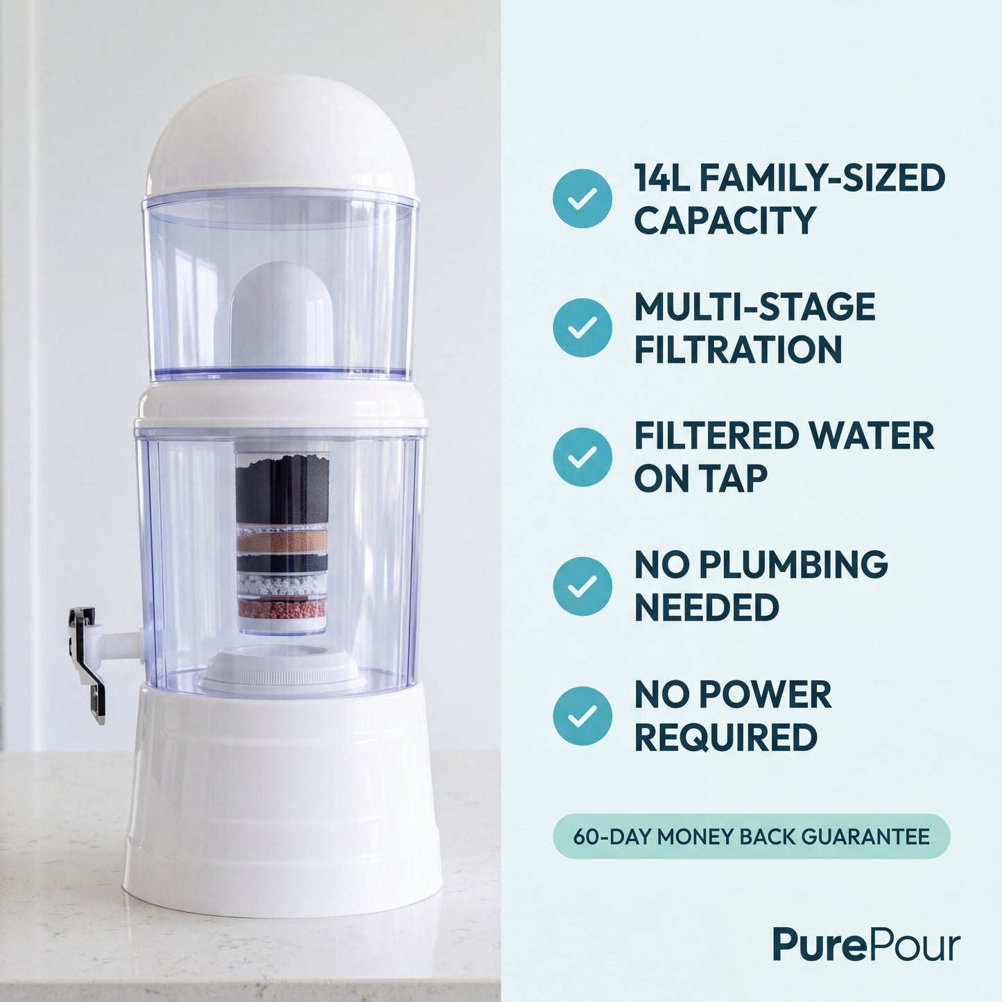 PurePour Water Filter